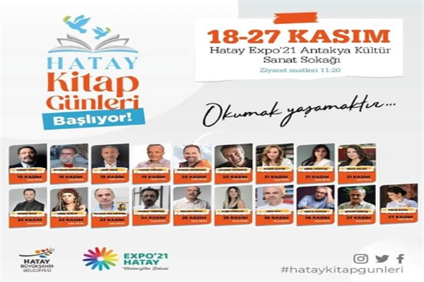Hatay'da kitap günleri başlıyor