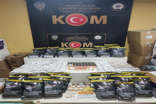 Sakarya'da kaçakçılık operasyonu