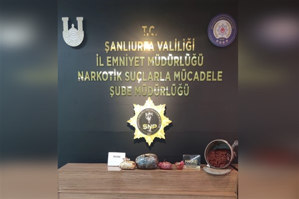 Şanlıurfa'da uyuşturucu operasyonu