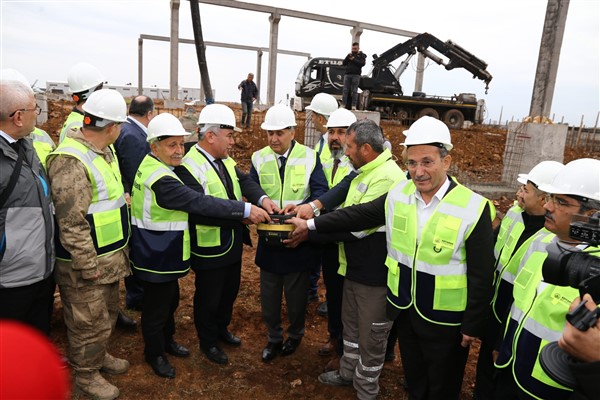 Adıyaman'da "Ayakkabı Kent" fabrikasının temeli atıldı