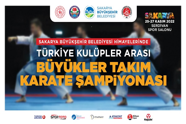 Sakarya, Karate Şampiyonası'na ev sahipliği yapacak