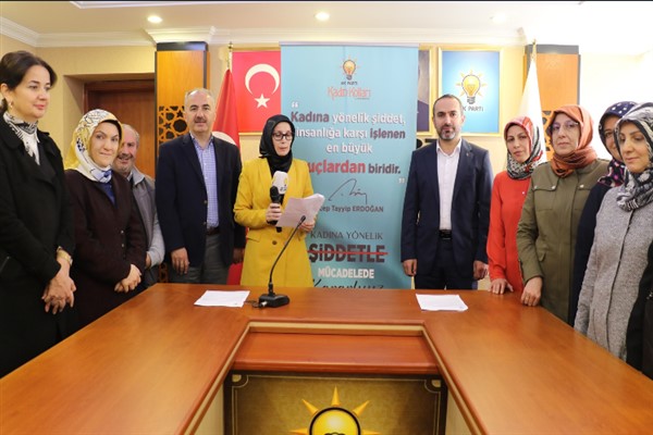 AK Partili Yağcıtekin: "Kadına yönelik şiddetle mücadele etmekte kararlıyız"