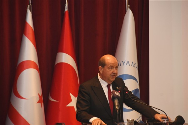 KKTC Cumhurbaşkanı Tatar, Adıyaman'da konferans verdi