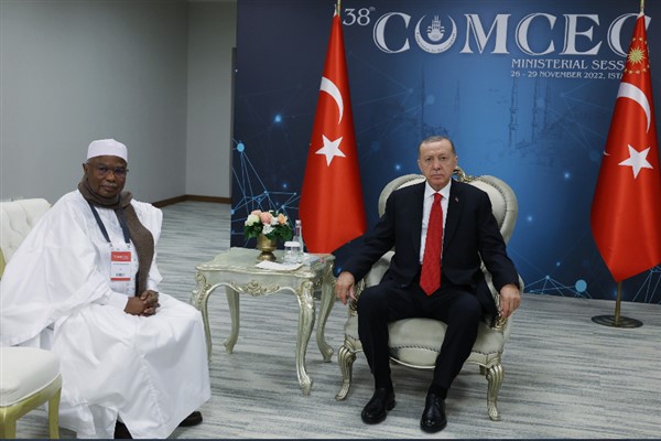 Cumhurbaşkanı Erdoğan, İİT Genel Sekreteri Taha'yı kabul etti