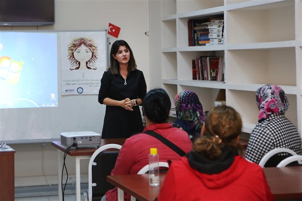 Beylikova'da kadın sağlığı eğitimi verildi