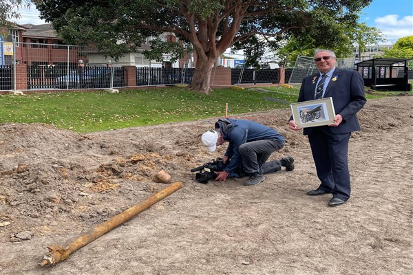 Ganimet Türk topunun parçası, Avustralya'daki okulun bahçesinde bulundu