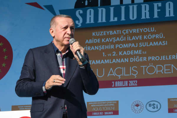 Cumhurbaşkanı Erdoğan, Şanlıurfa'da gençlerle bir araya geldi