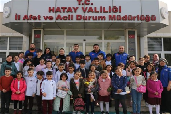 Öğrenciler AFAD'ı ziyaret etti