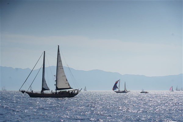 Bodrum Cup'ta yelkenler Çökertme rüzgarıyla fora verdi