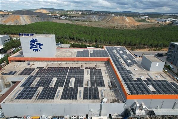 Gebze fabrikasında temiz enerji üretilmeye başlandı