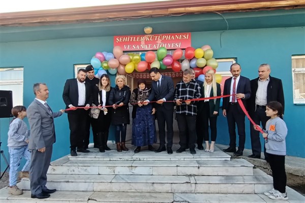 Afyonkarahisar'da şehitlerin isimleri kütüphane ve sanat atölyesinde yaşayacak