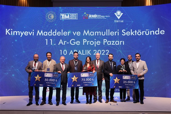 11. Kimya Ar-Ge Proje Pazarı’nda 900 bin lira ödül verildi