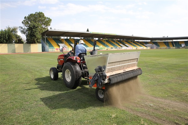 Adıyaman Atatürk Stadyumu'nda iyileştirme çalışmaları