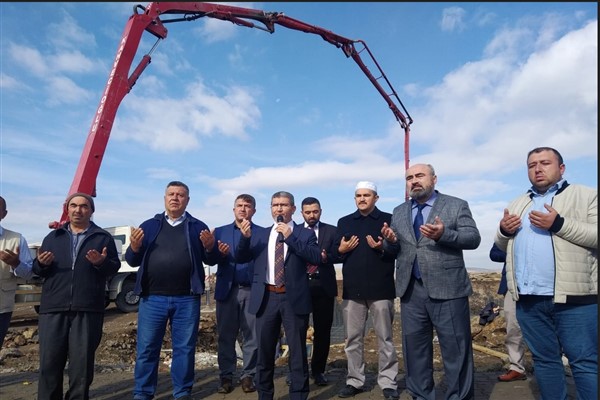 Yatılı Erkek Hafızlık Kur’an Kursu'nun temeli atıldı