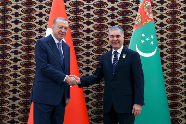 Erdoğan, Türkmenistan Halk Maslahatı Başkanı Berdimuhamedov ile görüştü