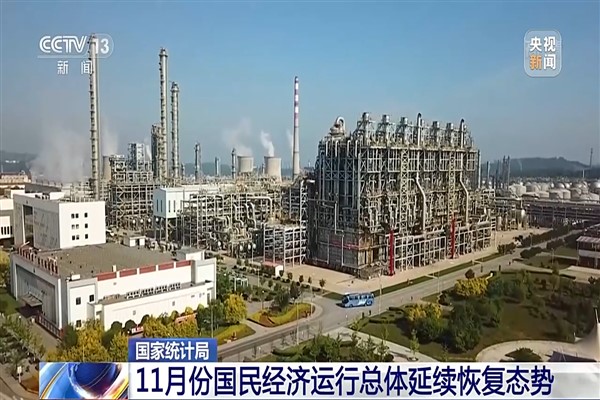 Kasım ayında Çin ekonomisinde toparlanma eğilimi korundu