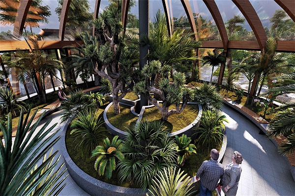 Başkan Yüce: "Üretim üssümüzün yanında harika bir tesis inşa ediyoruz"