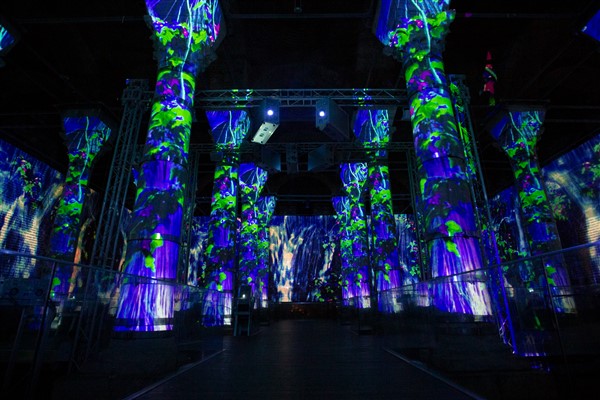 Şerefiye Sarnıcı'nda mapping deneyimi