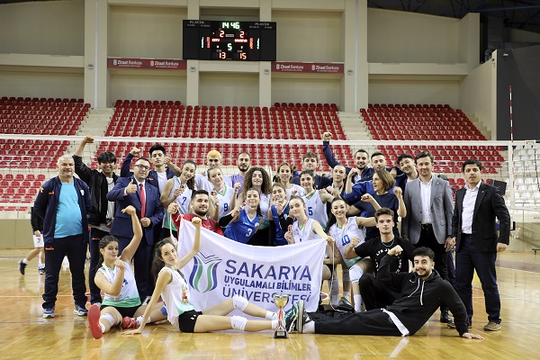 Türkiye Üniversitelerarası Voleybol Bölgesel Ligi şampiyonu SUBÜ oldu