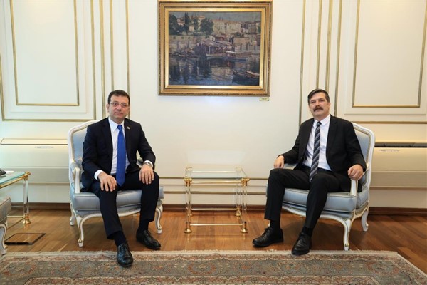 TİP Genel Başkanı Baş’tan İmamoğlu’na ziyaret