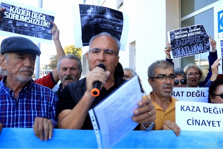 İzmir Güzelbahçe’den Bartın protestosu 