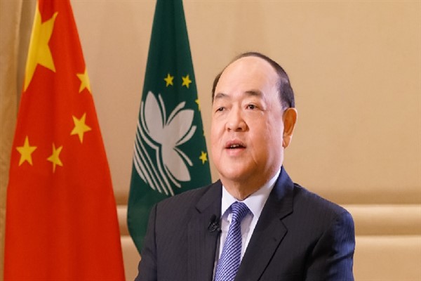 Xi Jinping, Macao Özel İdari Bölgesi Amiri He Yicheng'i kabul etti