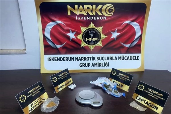 Hatay'da uyuşturucu operasyonu