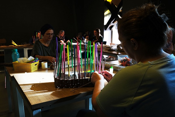 Atıklar sanata dönüşüyor