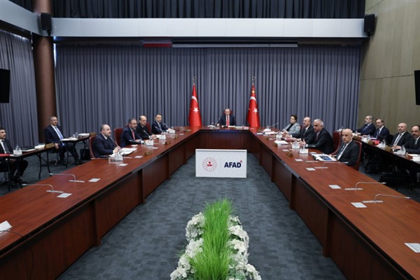 Cumhurbaşkanlığı Kabinesi, AFAD Merkez Binası'nda toplandı