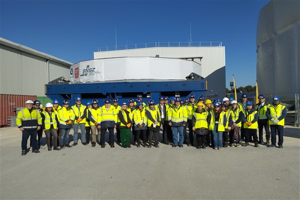 Rus poloidal alan bobini ITER inşa sahasına teslim edildi